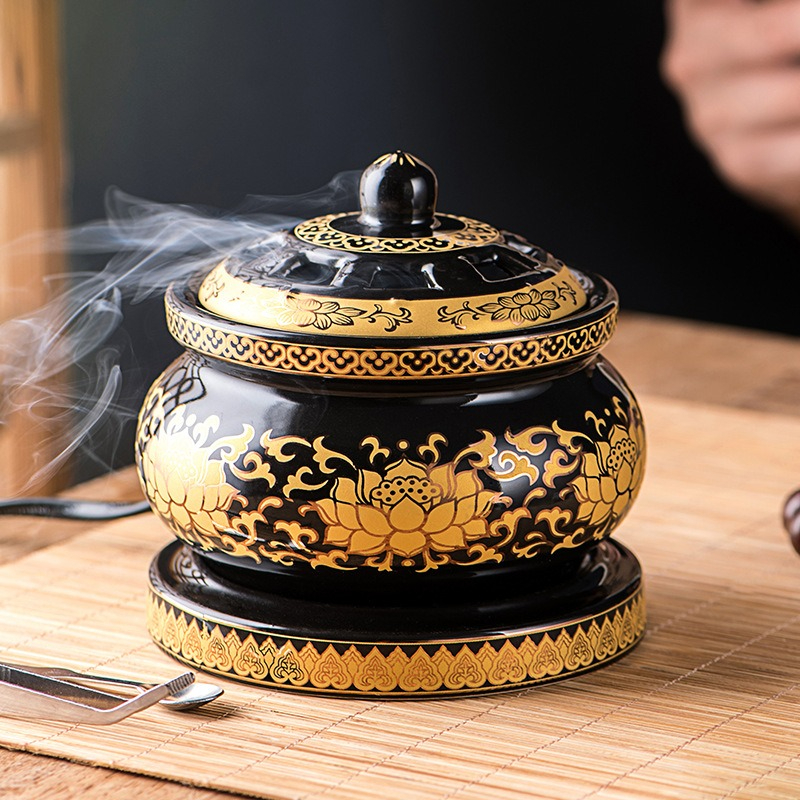 Home Fragrance Vanilla Cashmere - Lotus Electronic Aroma Diffuser Timed Temperature-adjustable