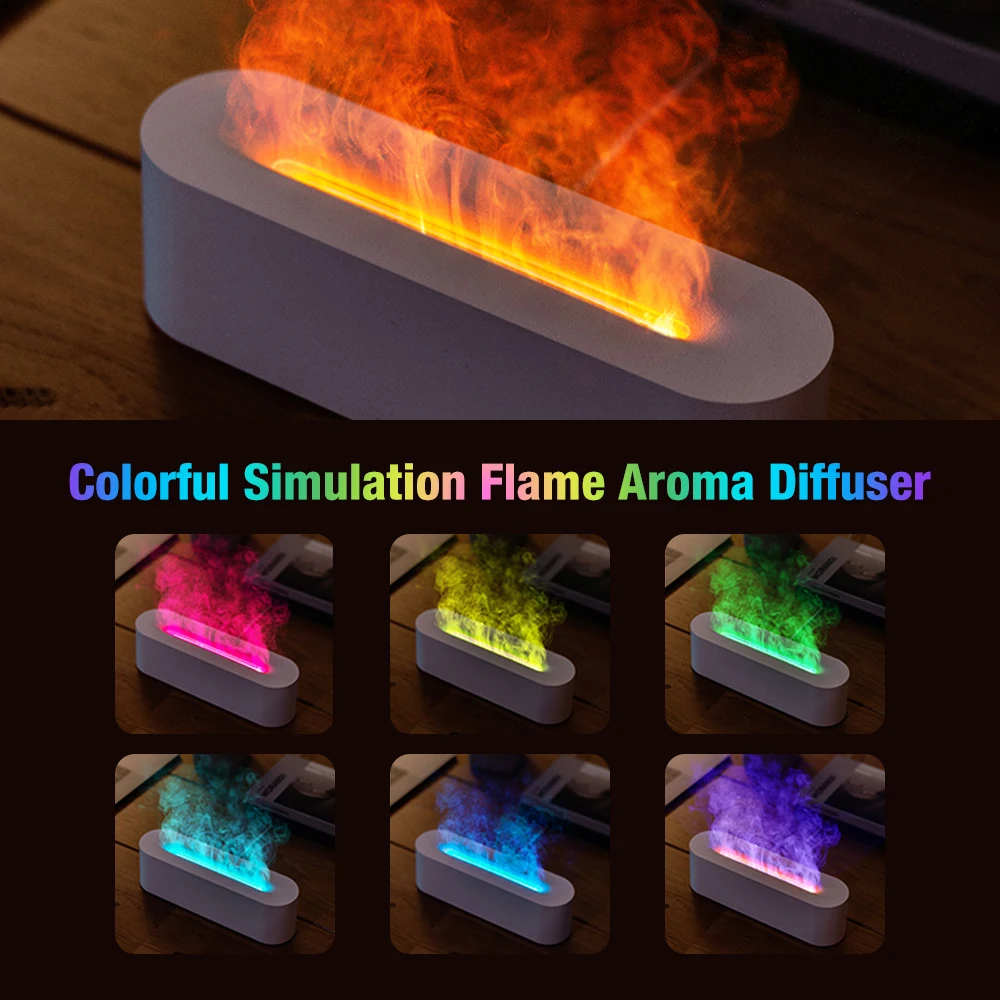 Colorful Flame Diffuser Essent - Home Fragrance Piano 리뷰 및 가격