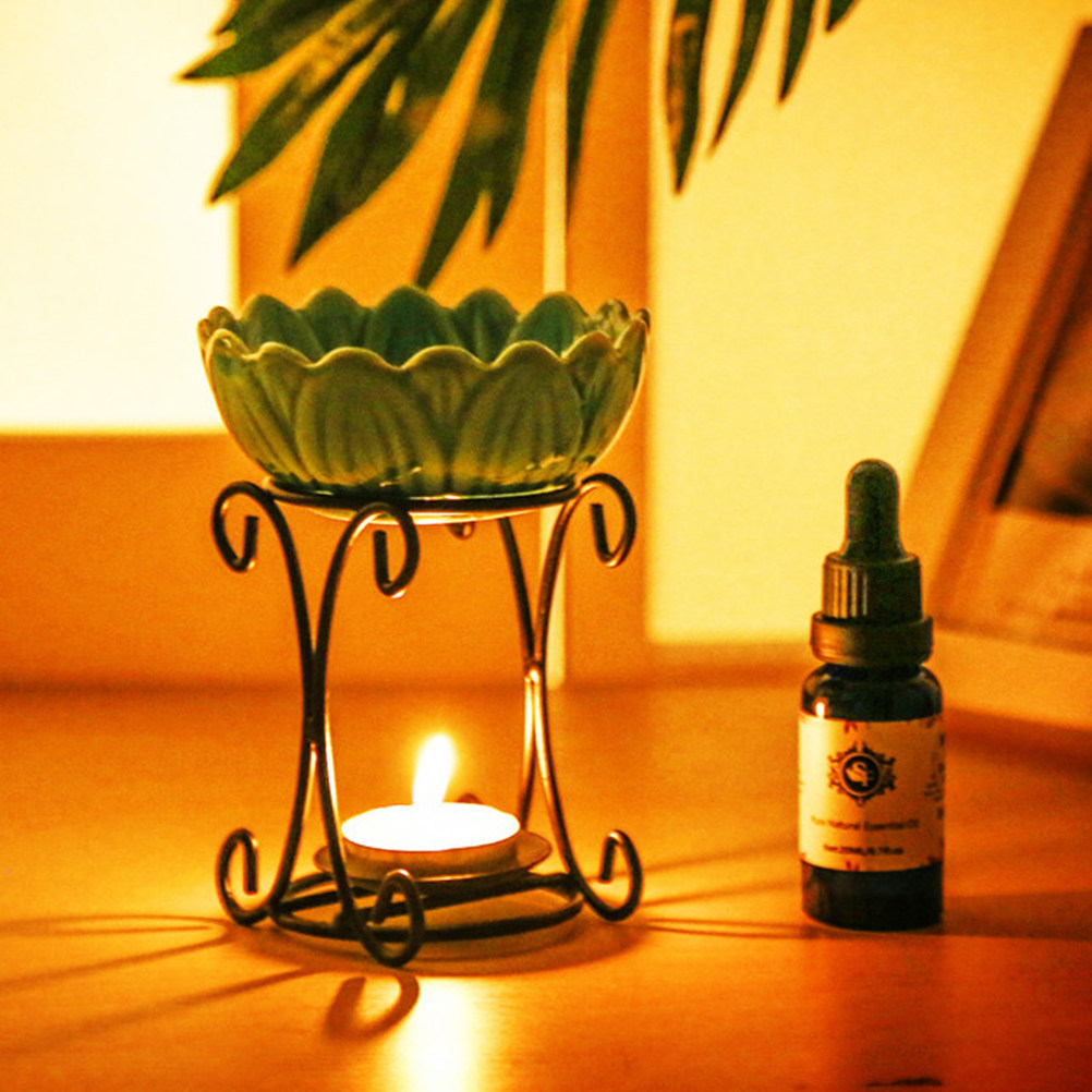Dual-Function Iron Candlestick - Home Fragrance Oils For Oil Burners 리뷰 및 가격