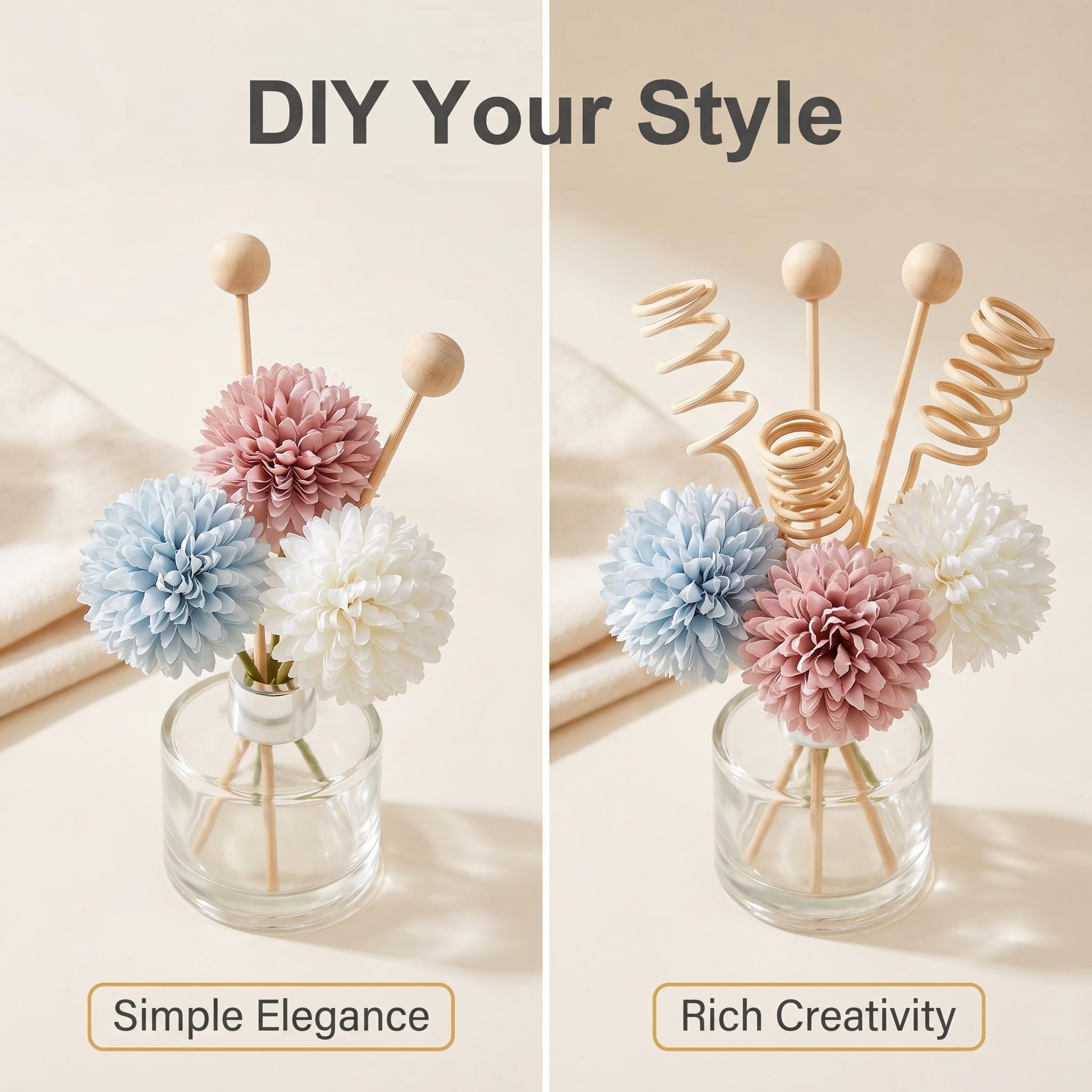 diy diffuser sticks set, artif - Home Fragrance Aroma Set 리뷰 및 가격