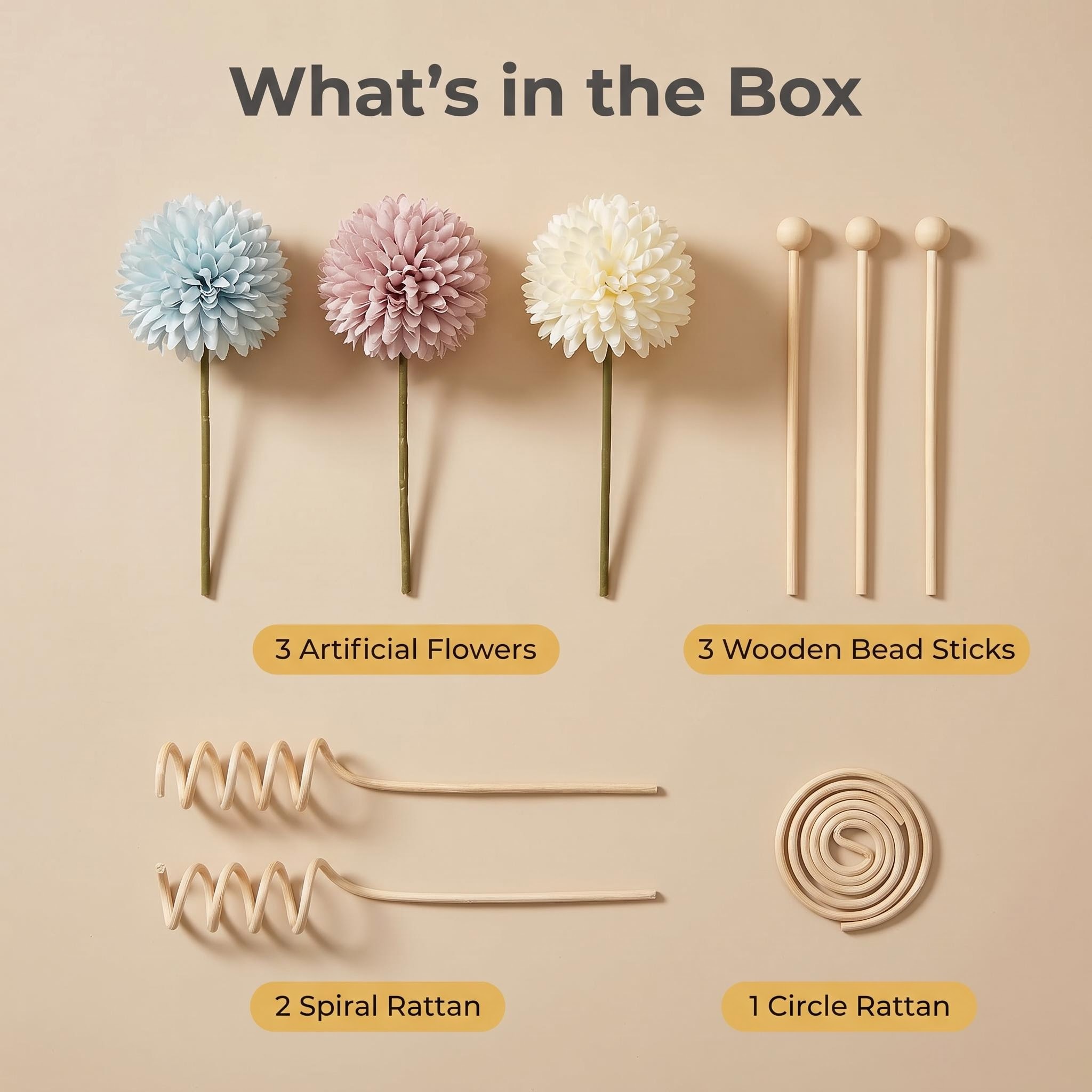 diy diffuser sticks set, artif - Home Fragrance Aroma Set 리뷰 및 가격
