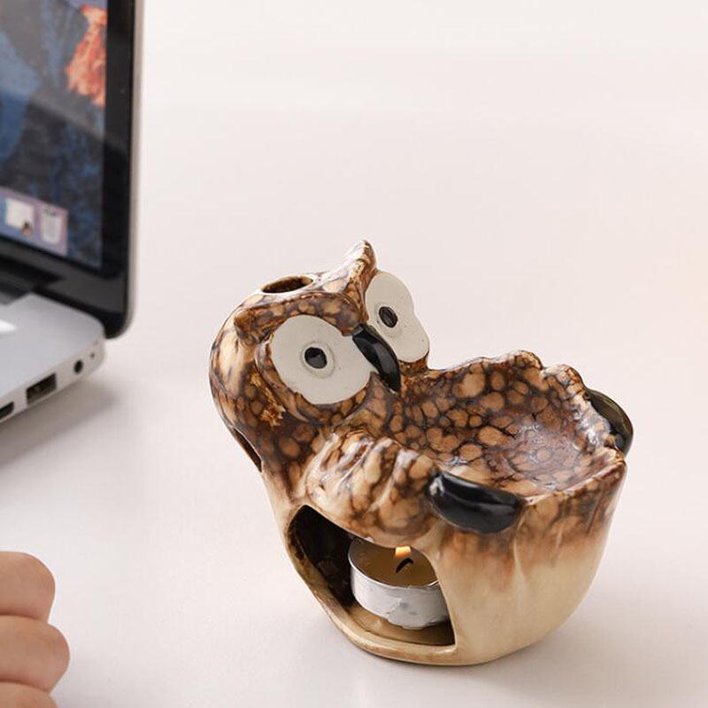 Ceramic Hollow Owl Aromatherap - Home Fragrance Oils For Oil Burners 리뷰 및 가격