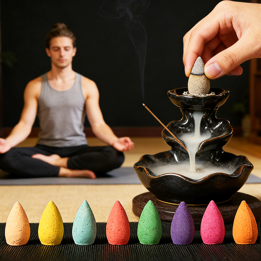 High-Quality Natural Backflow  - Home Fragrance Vanilla Cashmere 리뷰 및 가격