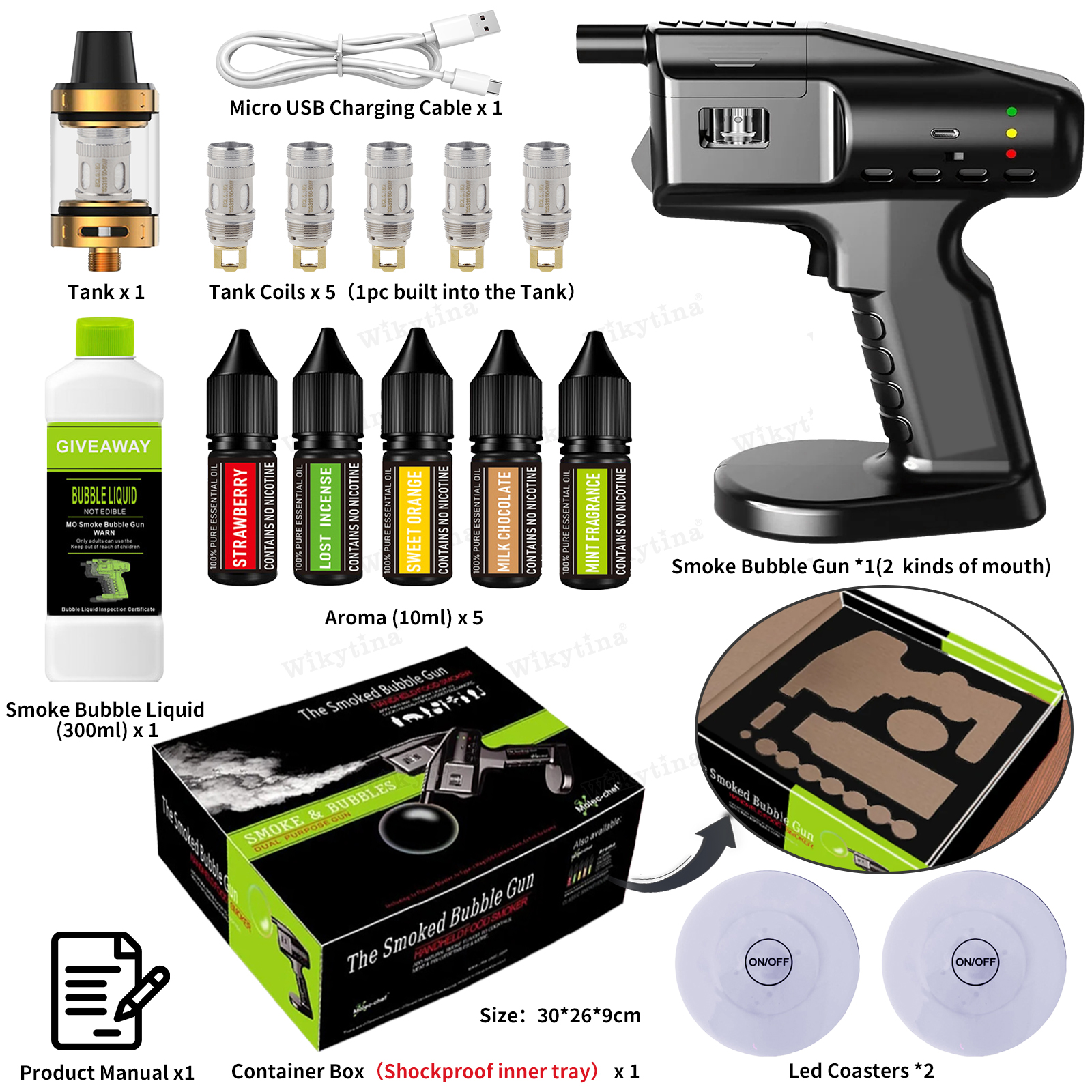 USB Rechargeable Cocktail Smok - Home Fragrance Aroma Set 리뷰 및 가격