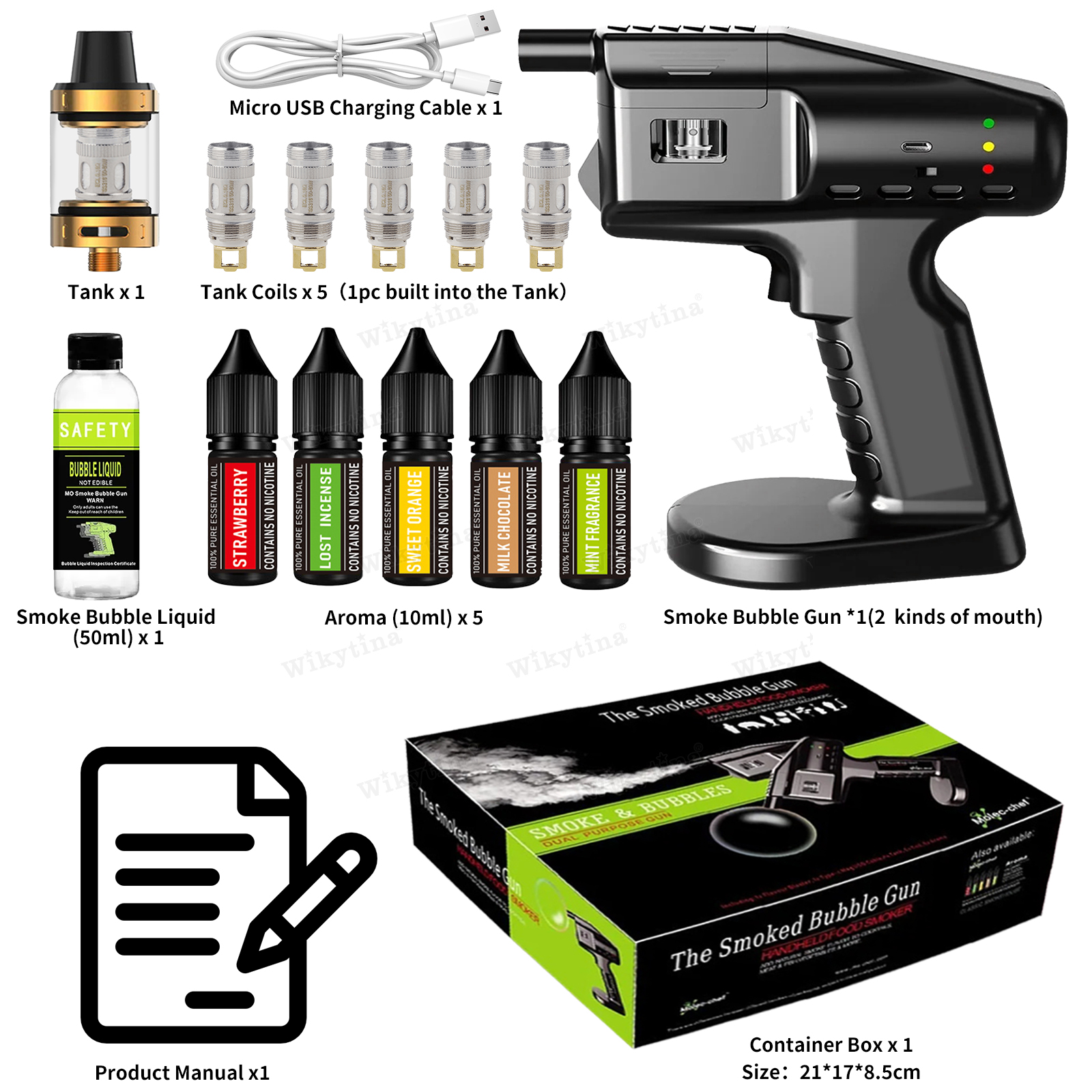 USB Rechargeable Cocktail Smok - Home Fragrance Aroma Set 리뷰 및 가격