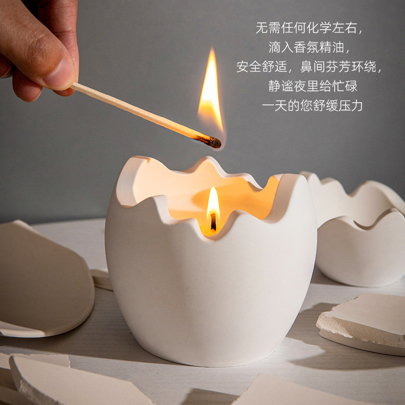 Eggshell Scented Candle Gift S - Home Fragrance Aroma Set 리뷰 및 가격