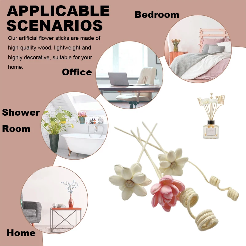 Artificial Flower Rattan Stick - Home Fragrance Aroma Set 리뷰 및 가격