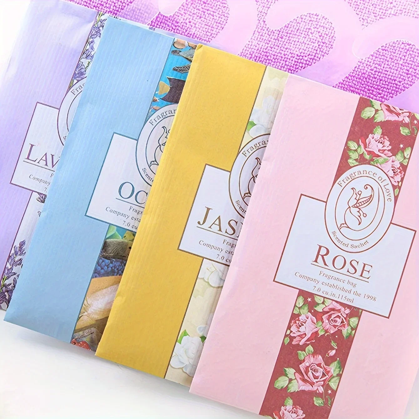 5 Pack Scented Wardrobe Sachet - Home Fragrance Sachet 리뷰 및 가격