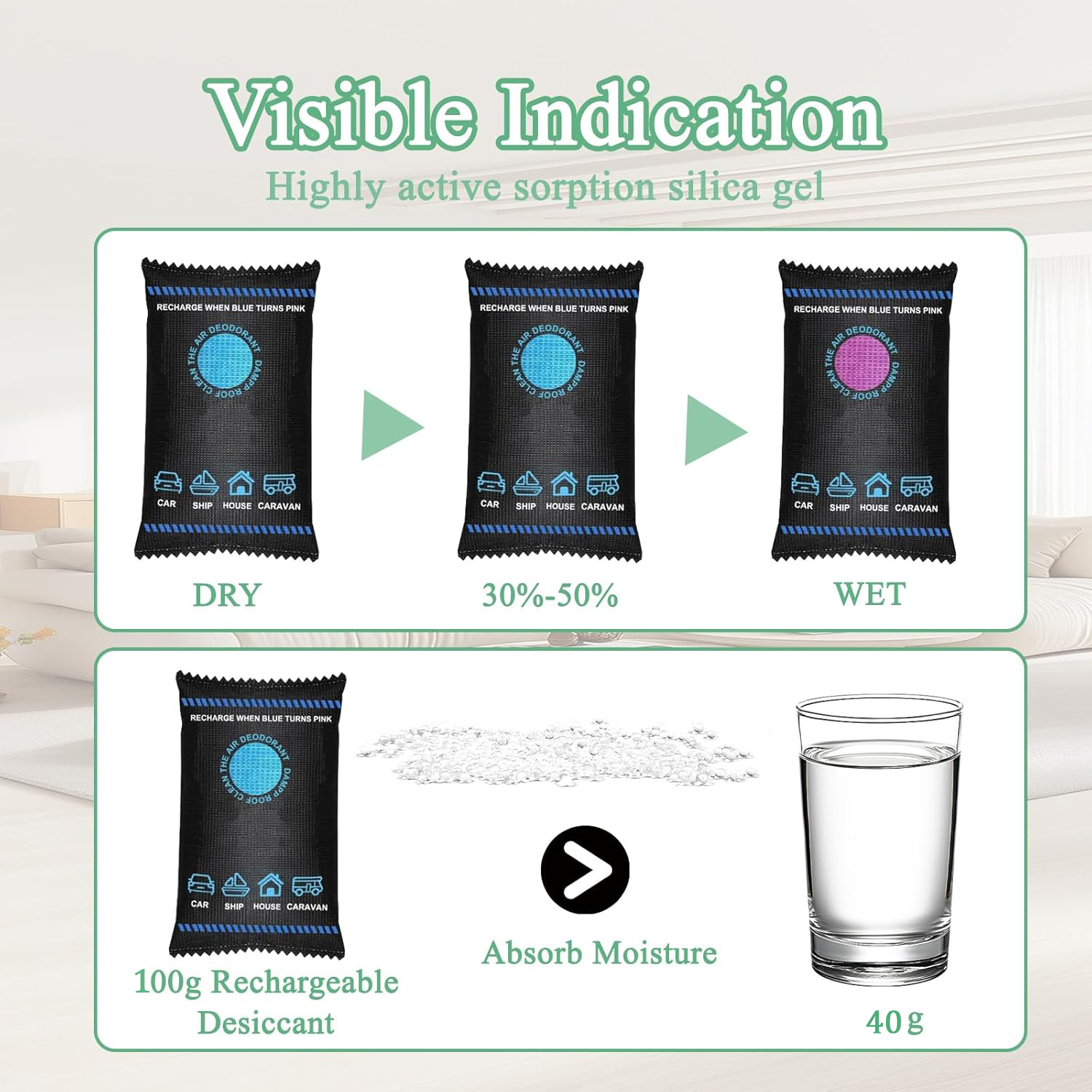 Reusable Silicone Dehumidifier - Home Fragrance Sachet 리뷰 및 가격
